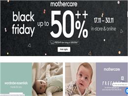 Mothercare - Cơ Hội Mua Sắm Hoàn Hảo với Ưu Đãi 50% Giảm Giá!