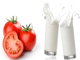 Mặt nạ chống lão hóa bằng cà chua và sữa tươi